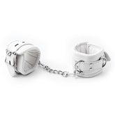 BANNED Soft Leather Elastic Sponge Cuffs Cuffs and Restraints